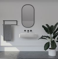 Раковина Abber Stein 120 AS2627-1.2 Белая матовая — фото 4, Раковины подвесные