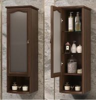 Подвесной шкаф Opadiris Риспекто 30 L 00-00006081 Орех антикварный — фото 4, Мебель для ванной