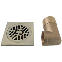 Товар: Душевой трап Gappo G81006-4 с решеткой Бронза - фото 2 Душевой трап Gappo G81006-4 с решеткой Бронза — фото 2, Трапы для душа