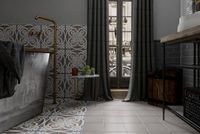 Керамическая плитка Equipe Art Nouveau Bone  напольная 20х20 см — фото 2, Керамическая плитка