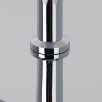 Настольная лампа Artelamp North A5896LT-1CC Белая Хром — фото 3, Настольные лампы