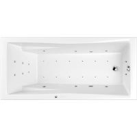 Акриловая ванна Whitecross Palace 180х80 0104.180080.100.ULTRA.CR с гидромассажем — фото 1, Ванны