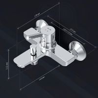 Смеситель для ванны AM.PM X-Joy S Хром арт-F85B10000 — фото 10, Смеситель для ванны