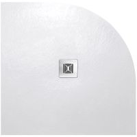 Душевой поддон из искусственного камня Stpool Lite 90х90 1237427 White Matt — фото 1, Душевые поддоны из искусственного камня