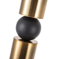 Подвесной светильник Artelamp Ran A3162SP-1PB Полированная медь Черный — фото 3, Подвесные светильники