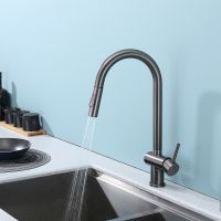 Смеситель для кухни Splenka S204.49.09 Графит матовый — фото 4, Смесители для кухни