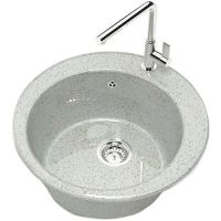 Товар: Кухонная мойка Bergg Z30 B030Q010 Светло-серая - фото 2 Кухонная мойка Bergg Z30 B030Q010 Светло-серая — фото 2, Кухонные мойки