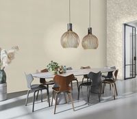 Обои RASCH Garden 690712 Винил на флизелине (0,53*10,05) Бежевый, Однотонные/Рогожка — фото 2, Обои для стен