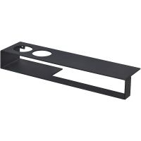 Подставка для стаканов Aquaton Лофт Урбан 1A255603LQX70 Черная матовая — фото 1, Прочие аксессуары и комплектующие