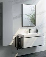 Тумба под раковину Clarberg Logic 80 R LOG0108R  подвесная Белая — фото 6, Тумбы под раковину