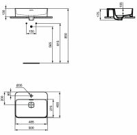 Товар: Раковина Ideal Standard Strada II Vessel 50 T296601 Euro White - фото 12 Раковина Ideal Standard Strada II Vessel 50 T296601 Euro White — фото 12, Раковины