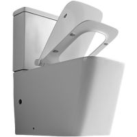 Унитаз компакт Logan L2C 261952 без бачка с сиденьем Микролифт — фото 5, Унитазы