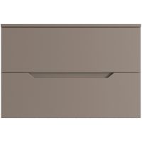 Тумба под раковину Orange Line 80 Li-80TuLMDF подвесная Латте матовый — фото 2, Мебель для ванной