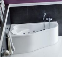 Акриловая ванна Santek Ибица 150 R без гидромассажа R — фото 2, Ванны