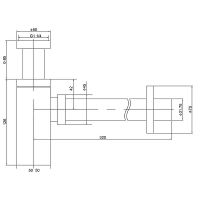 Сифон для раковины Timo 959/17L Золото матовое — фото 2, Сифоны для раковины