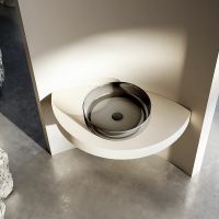 Раковина-чаша Vincea 45 VBS-6T16B Черная — фото 3, Раковины накладные