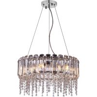 Люстра Maytoni Neoclassic Hail MOD097PL-06CH Прозрачная Хром — фото 1, Люстры