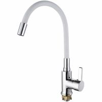 Смеситель для кухни Viko V-4044 Хром Белый — фото 1, Смесители для кухни