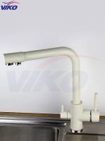 Товар: Смеситель для кухни Viko V-5044 Белый - фото 3 Смеситель для кухни Viko V-5044 Белый — фото 3, Смесители для кухни