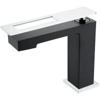 Смеситель для раковины Boheme Q 141-BCR Черный Хром — фото 1, Смесители