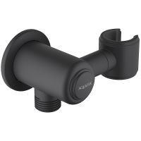 Шланговое подключение Aquatek Классик AQ2462MB Черное матовое — фото 1, Шланговые подключения