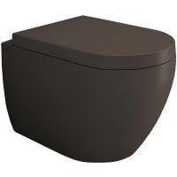 Унитаз Bocchi Venezia 1295-025-0129 подвесной Кофейный матовый без сиденья — фото 1, Унитазы