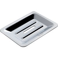 Мыльница Frap F38 F3802-2 Хром — фото 1, Мыльницы