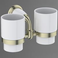 Товар: Стакан для зубных щеток Art&Max Bianchi AM-E-2602-D-Br двойной Бронза - фото 2 Стакан для зубных щеток Art&Max Bianchi AM-E-2602-D-Br двойной Бронза — фото 2, Мыльницы