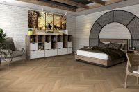 Виниловый ламинат Damy Floor Chevron LVT DF10-Ch-LVT Сен-Клу 600х127х2,5 мм — фото 3, Виниловый ламинат