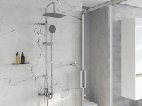 Душевая система STWORKI by Damixa Дублин HFDB97000 Хром — фото 4, Душевые стойки