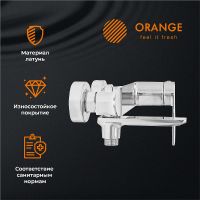 Товар: Смеситель для ванны Orange Berni M09-100cr Хром - фото 7 Смеситель для ванны Orange Berni M09-100cr Хром — фото 7, Смесители