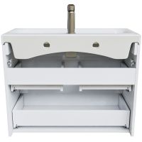 Товар: Тумба с раковиной Iddis Zodiac 80 ZOD8CB0i95K подвесная Белая - фото 3 Тумба с раковиной Iddis Zodiac 80 ZOD8CB0i95K подвесная Белая — фото 3, Мебель для ванной