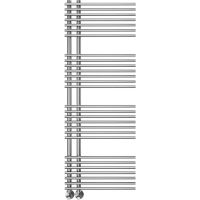Водяной полотенцесушитель Terminus Астра П28 70х1400 Хром, нижнее подключение, G 1/2" ВР, с комплектом вентилей арт-4670078530516 — фото 2, Водяные полотенцесушители