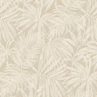 Обои Grandeco Perfect Harmony PH 3403 Винил на флизелине (0,53*10,05) Коричневый, Листья/Рогожка — фото 1, Обои для стен