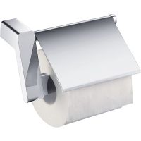 Держатель туалетной бумаги Timo Torne 43042/00 с крышкой Хром — фото 1, Держатели туалетной бумаги