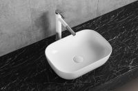 Раковина-чаша Ceruttispa CR0078B 46 10441 Белая — фото 2, Раковины накладные