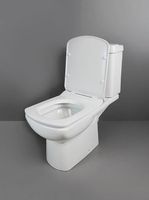 Унитаз компакт Creo Ceramique Tours TO1003N+TO1002RS с бачком и сиденьем Микролифт — фото 4, Унитазы