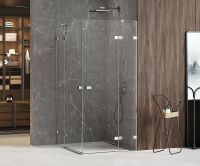 Товар: Душевой уголок New Trendy Avexa Chrome 100х110 EXK-1528 профиль Хром стекло прозрачное - фото 2 Душевой уголок New Trendy Avexa Chrome 100х110 EXK-1528 профиль Хром стекло прозрачное — фото 2, Душевые уголки