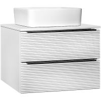 Тумба под раковину Runo Орлеан 70 00-00002023 подвесная Белая — фото 1, Тумбы под раковину