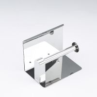 Держатель туалетной бумаги Frap F502 с полкой Хром — фото 2, Аксессуары и оборудование для общественных мест