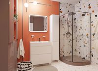 Товар: Тумба с раковиной Эстет Kare Luxe 80 ФР-00005719 Белая - фото 8 Тумба с раковиной Эстет Kare Luxe 80 ФР-00005719 Белая — фото 8, Тумбы с раковиной