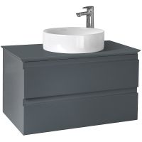 Товар: Тумба под раковину Jacob Delafon Madeleine 80 EB2083-J54 подвесная Серая матовая - фото 1 Тумба под раковину Jacob Delafon Madeleine 80 EB2083-J54 подвесная Серая матовая — фото 1, Тумбы под раковину