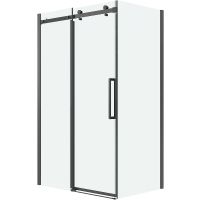 Товар: Душевая стенка Grossman Classic 80 200.K33.04.80.42.00 профиль Графит сатин стекло прозрачное - фото 2 Душевая стенка Grossman Classic 80 200.K33.04.80.42.00 профиль Графит сатин стекло прозрачное — фото 2, Боковые стенки