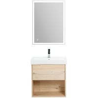 Тумба под раковину BelBagno Neon 50 подвесная Pino Bianco арт-NEON-500-1C-SO-PB — фото 6, Тумбы под раковину