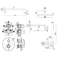 Товар: Душевая система Paffoni Light KITLIQ019BO046KING с термостатом Белая матовая - фото 8 Душевая система Paffoni Light KITLIQ019BO046KING с термостатом Белая матовая — фото 8, Душевое оборудование. Душевая программа
