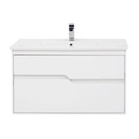 Товар: Тумба под раковину Aquanet Модена 100 198489 подвесная Белый глянец - фото 2 Тумба под раковину Aquanet Модена 100 198489 подвесная Белый глянец — фото 2, Тумбы под раковину