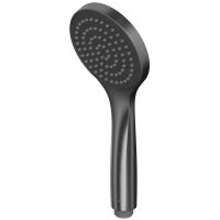 Ручной душ Whitecross Y gunmetal BASIC-GM Оружейная сталь — фото 1, Душевое оборудование. Душевая программа