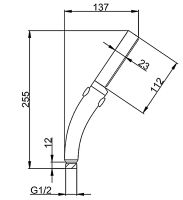 Товар: Ручной душ Frap F012 Хром - фото 7 Ручной душ Frap F012 Хром — фото 7, Душевое оборудование. Душевая программа