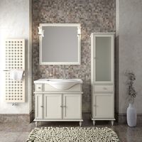 Товар: Зеркало Opadiris Санрайз 90 Z0000006353 Слоновая кость - фото 3 Зеркало Opadiris Санрайз 90 Z0000006353 Слоновая кость — фото 3, Мебель для ванной