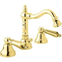 Смеситель для биде Cezares First-BBS2-03/24-M Золото 24 карат — фото 1, Смесители для биде